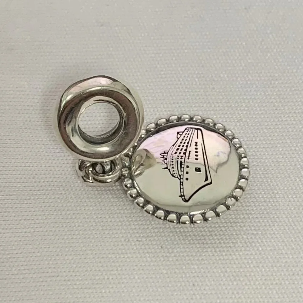 Pandora Cruise Line Ship Exclusive Charm, S925 Silver Jewelry